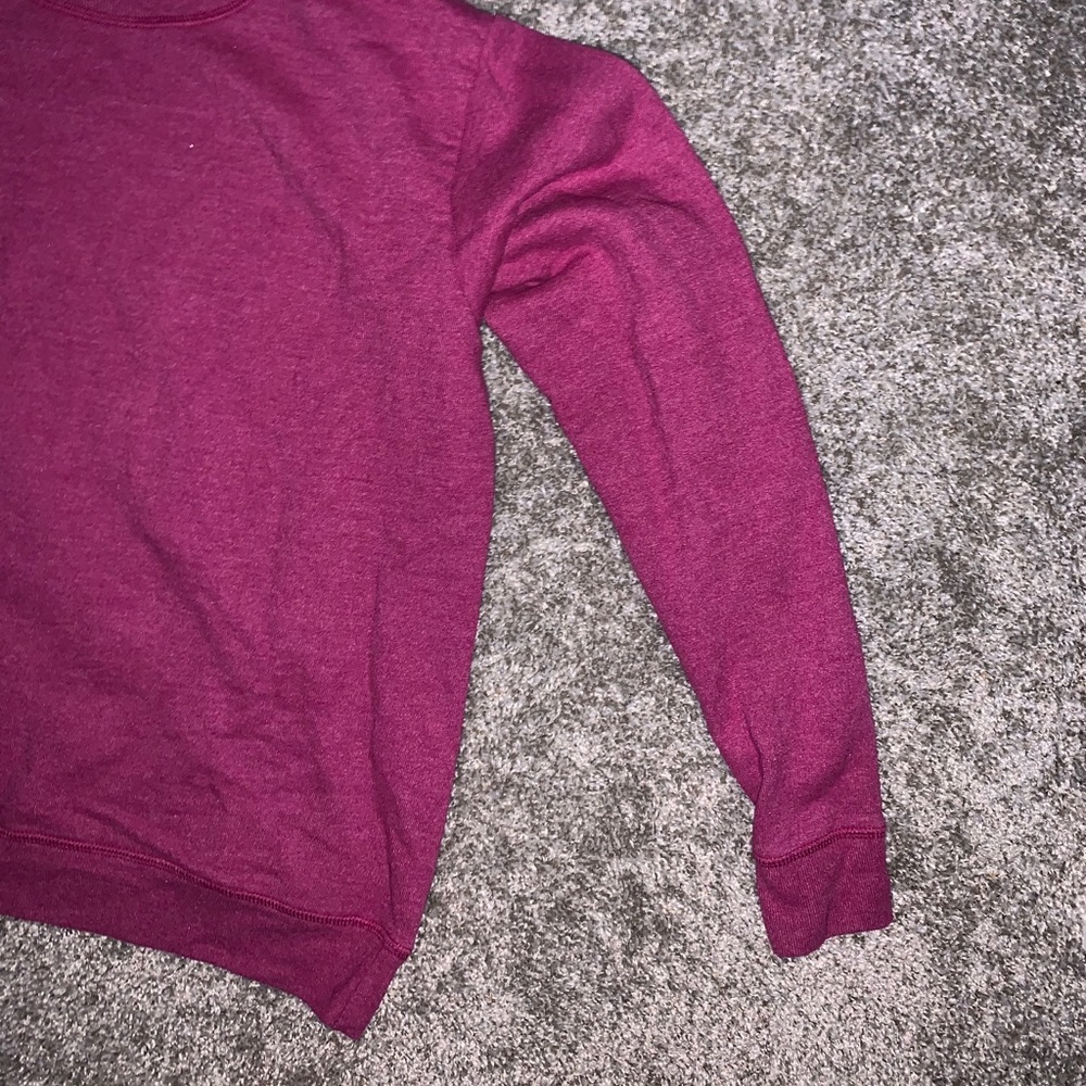 Hanes Womens Red / Pink Pullover - Picture 3 of 7